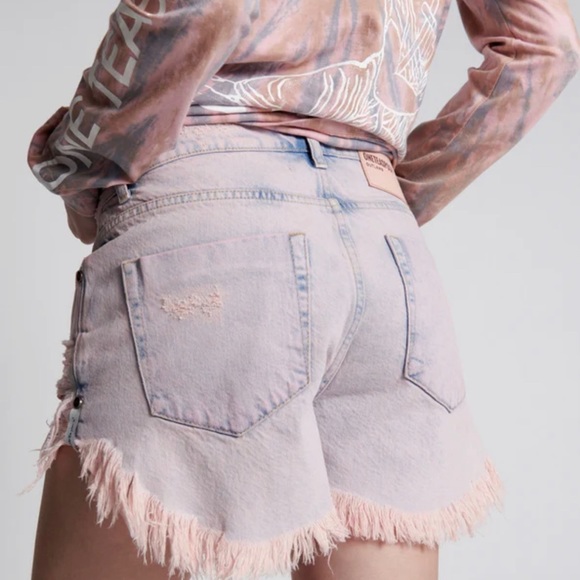 One Teaspoon Pink Haze Outlaws - Picture 2 of 5